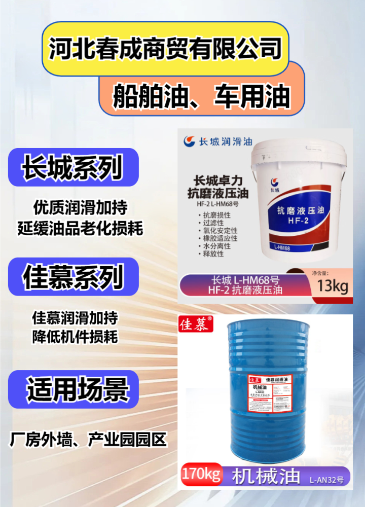 防冻液产品展示