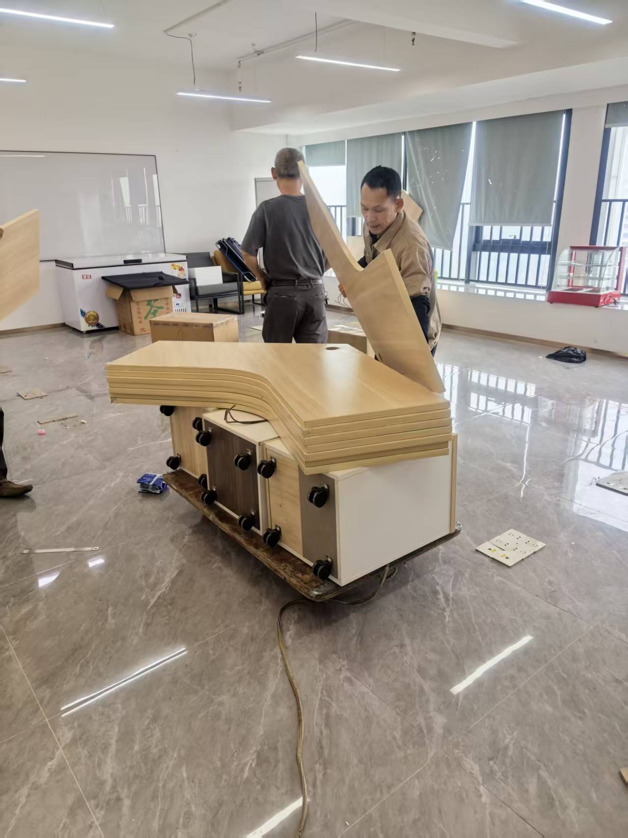 工厂搬迁专业化作业现场