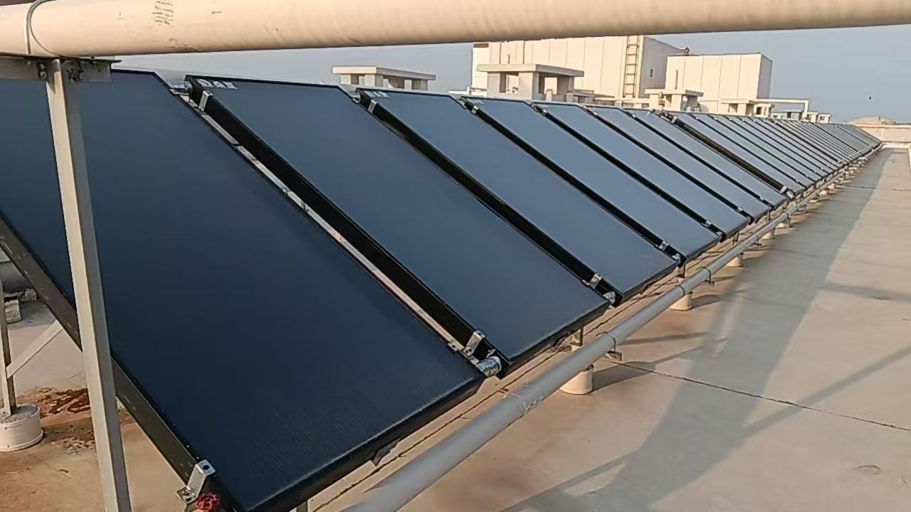 太阳能热水系统工程实拍