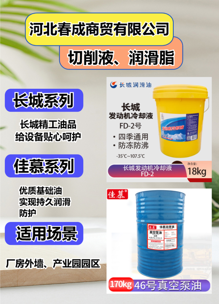 工业润滑油脂标准检测场景