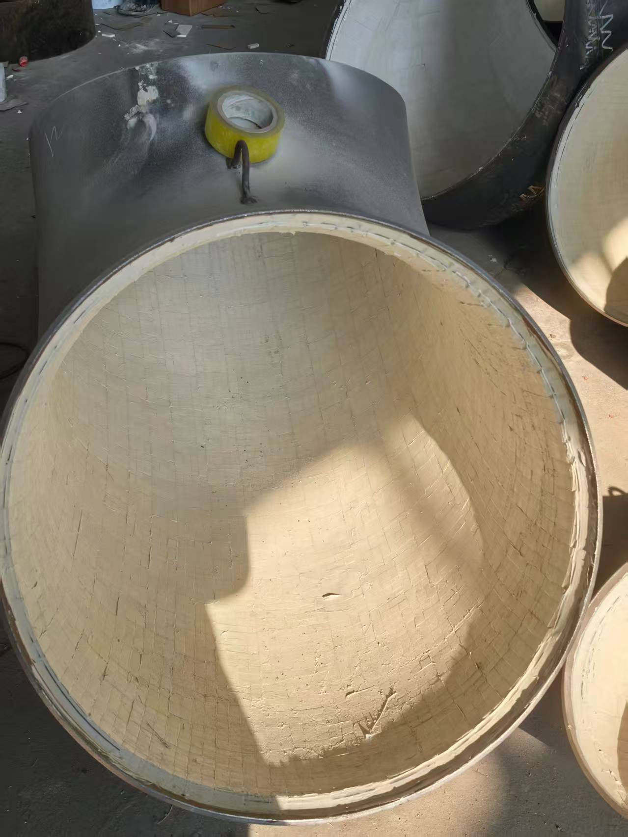 天然气储罐喷淋环管安装示意