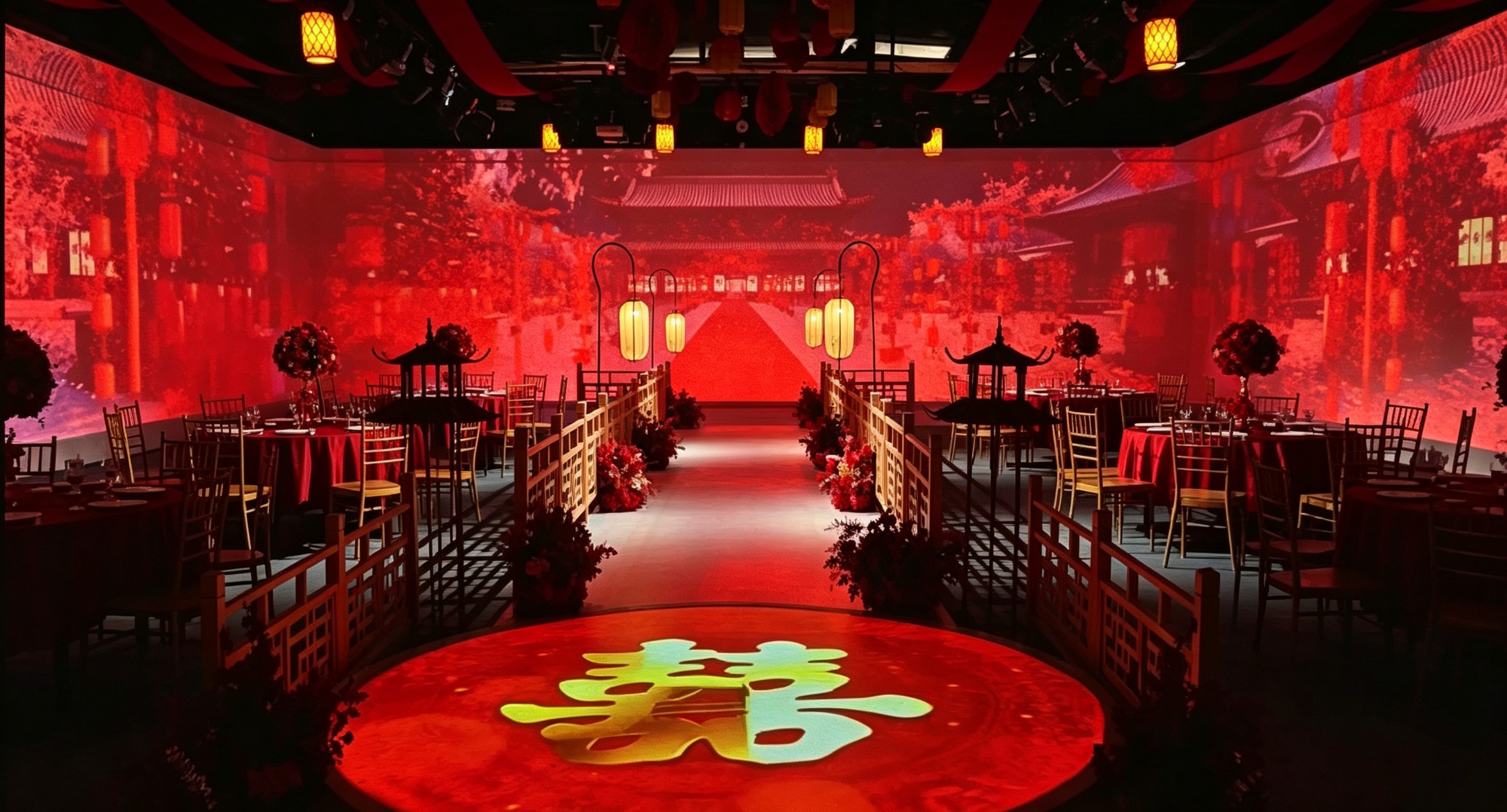 景区户外投影沉浸式实景应用示例