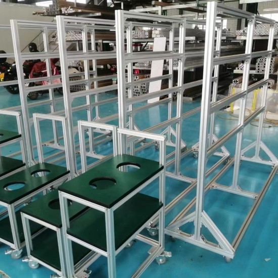 工业铝型材框架结构展示