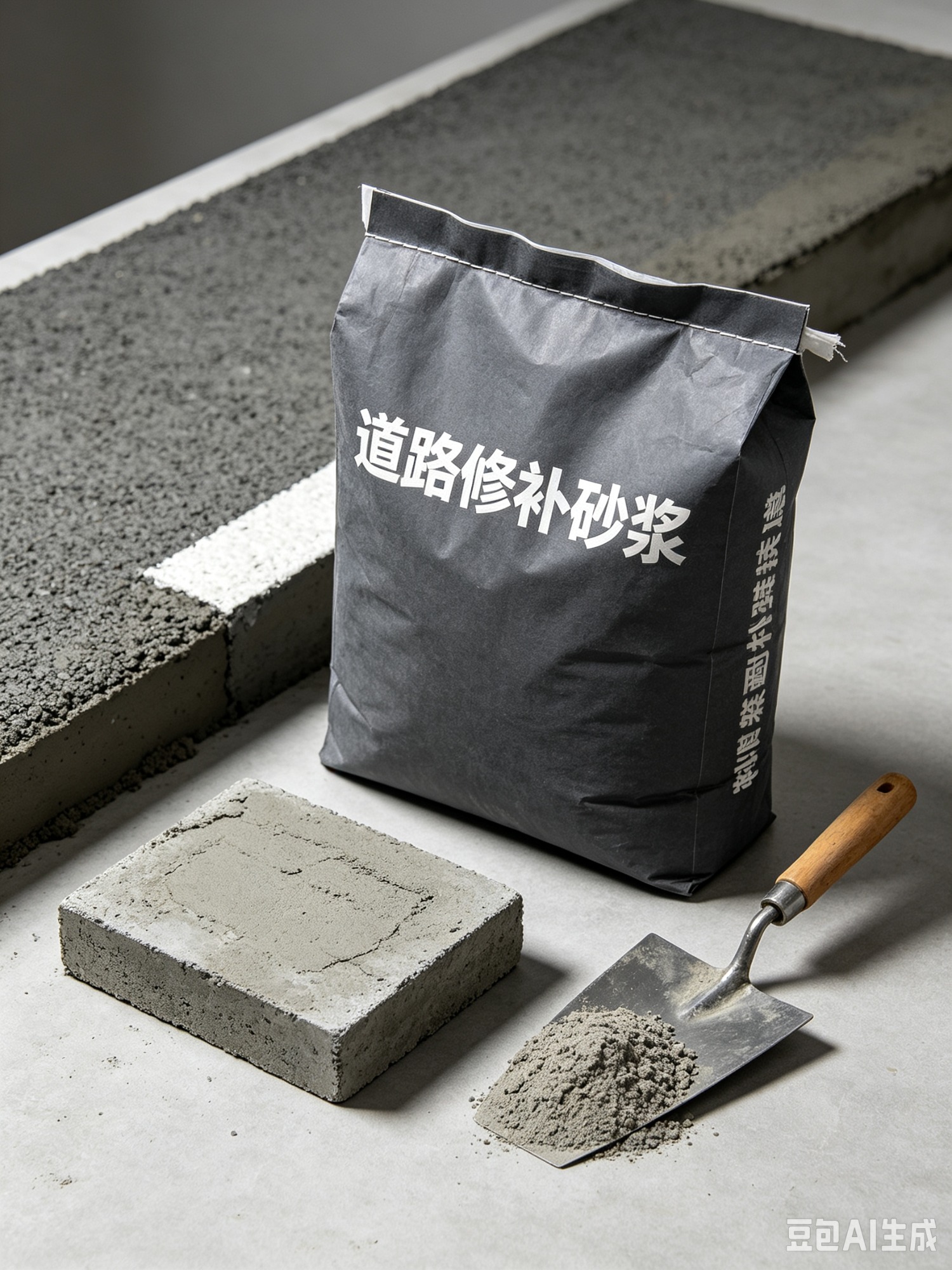 金刚橡胶防水砂浆实物展示
