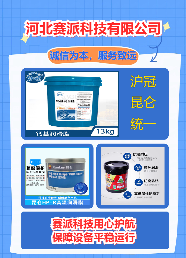 润滑产品展示