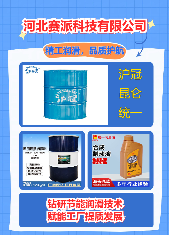 齿轮油产品与服务展示