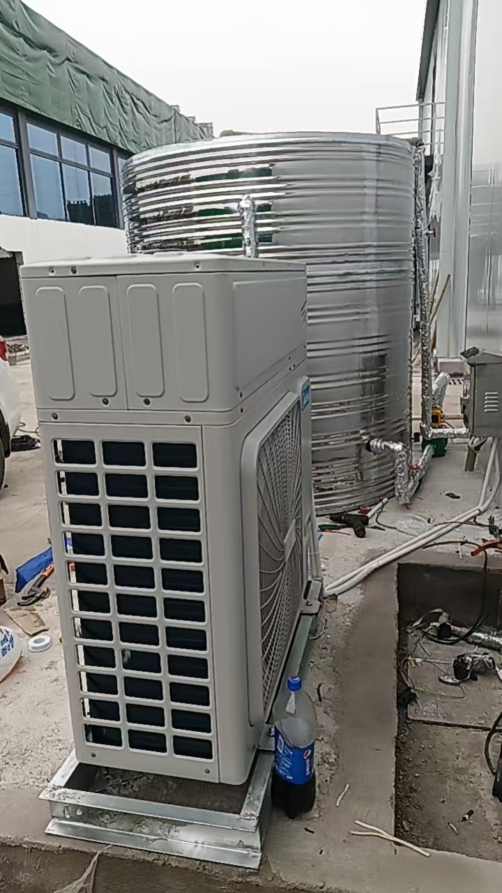 商用中央热水系统实景