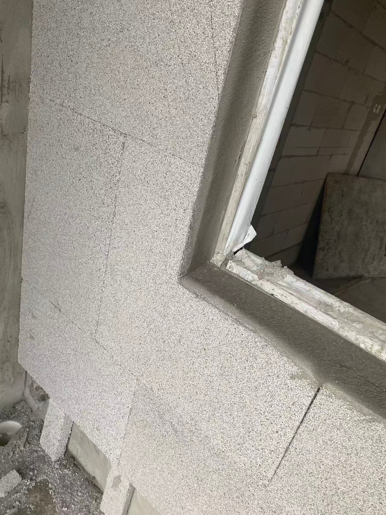 外墙仿石漆施工效果示意