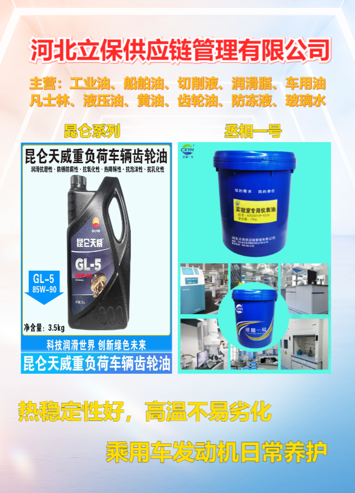 工业润滑供应链服务