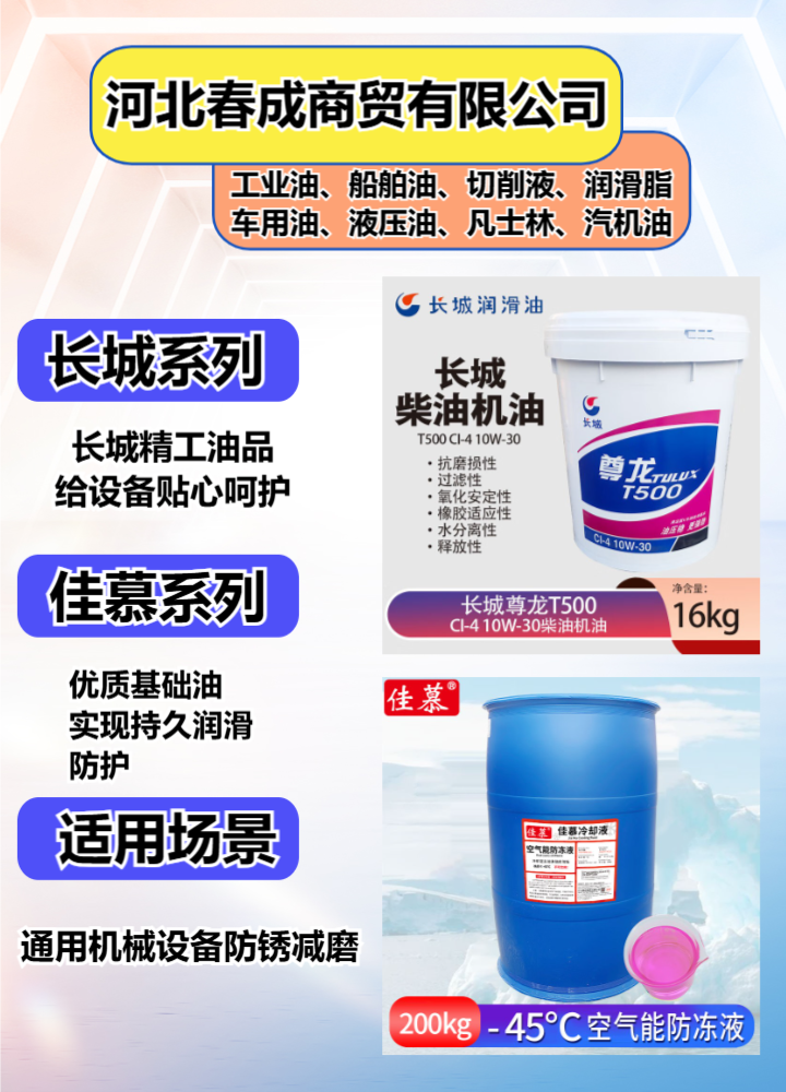 高温链条油应用示意