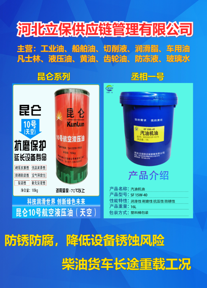 工业流体介质展示