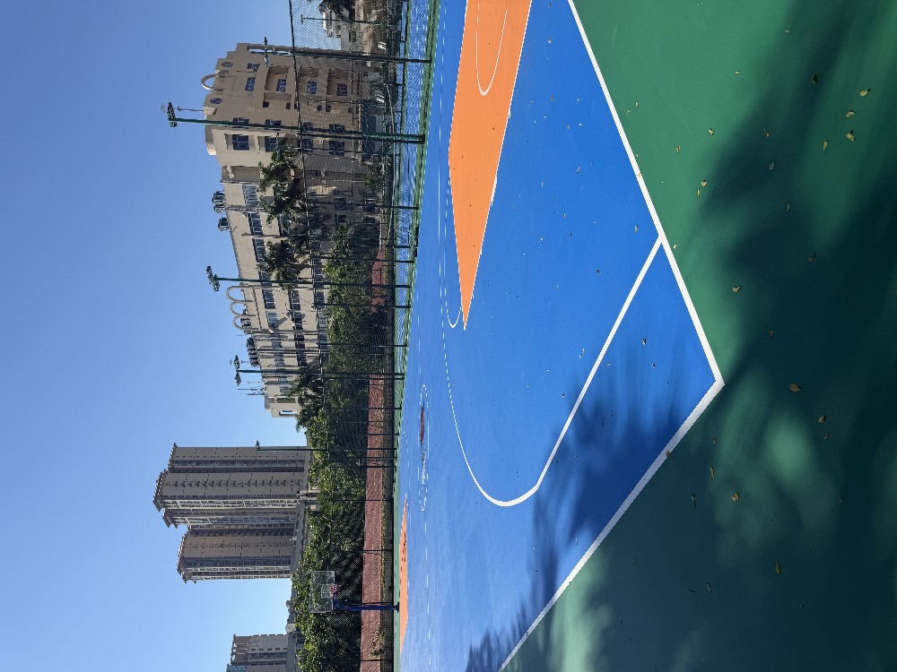 儋州水性硅 PU 球场