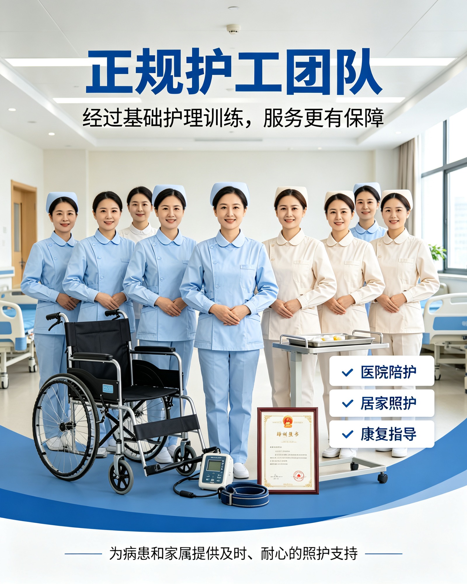 淄博术后康复护工