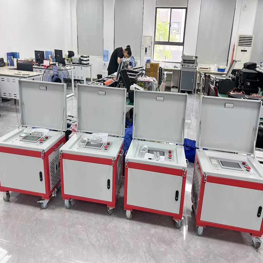串联谐振成套装置现场应用示意图