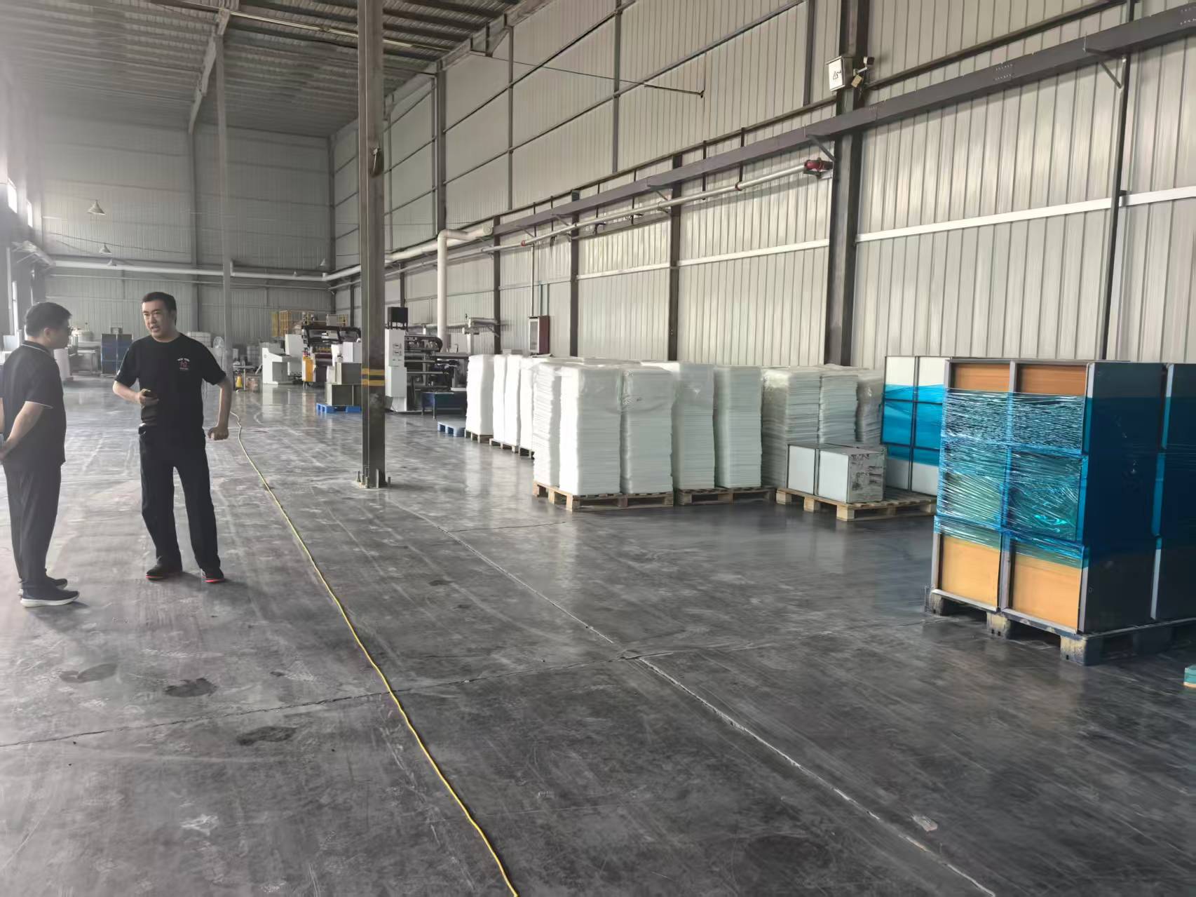 波纹板结构剖面示意图