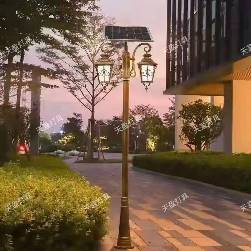 室外路灯实拍场景