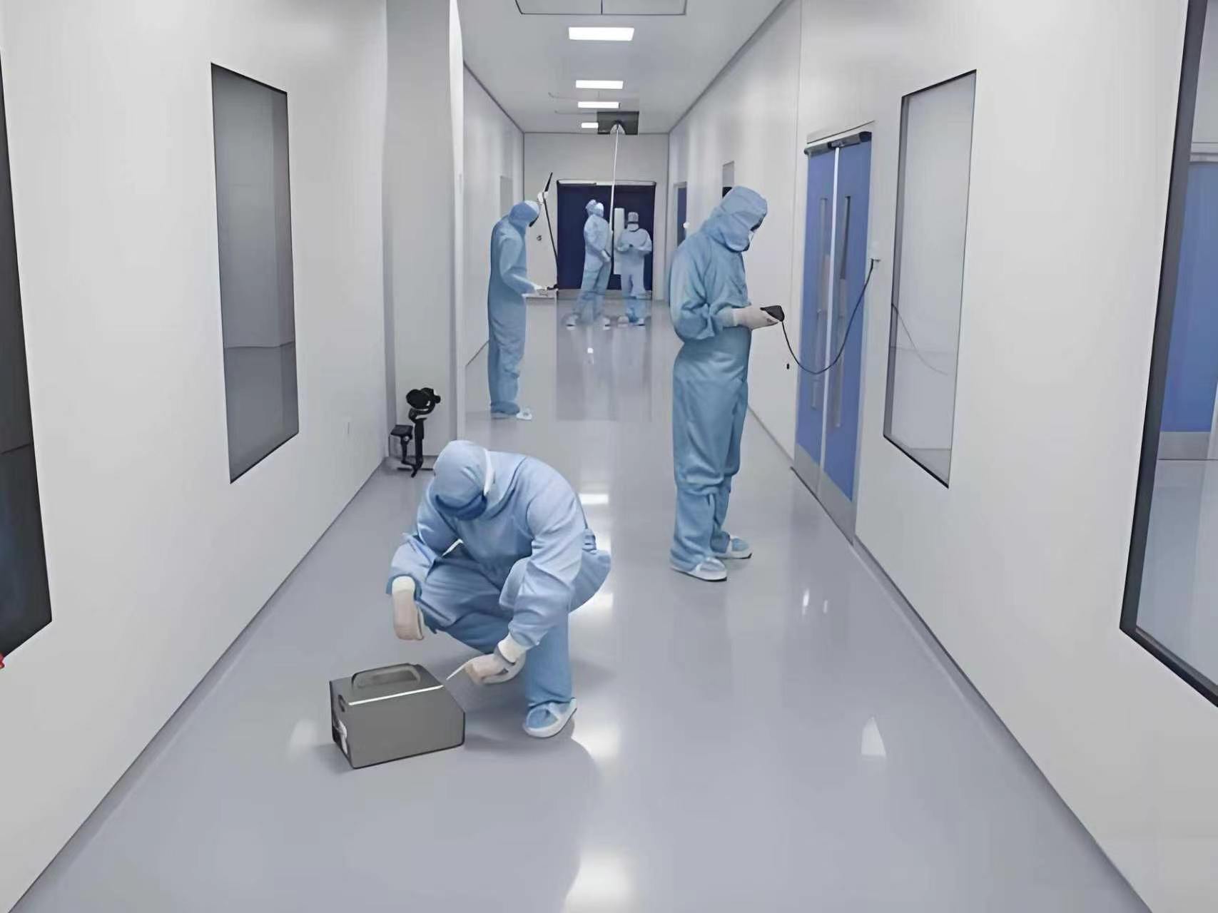 无尘房主体骨架搭建