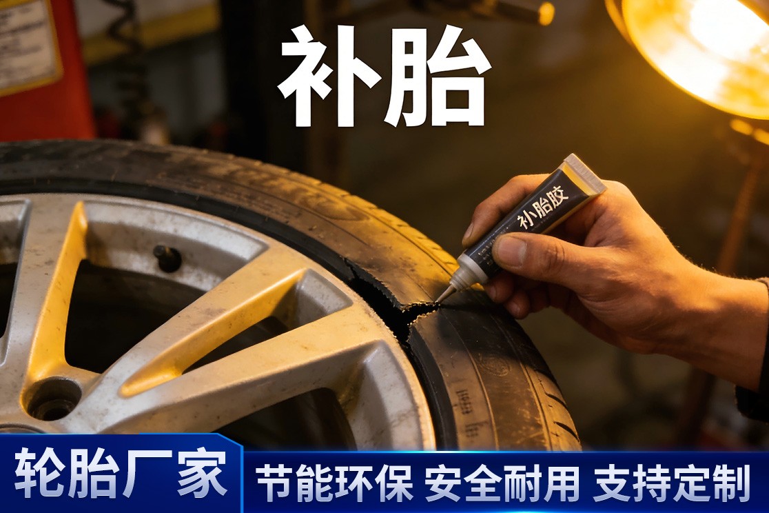 轮胎修补流程示意图