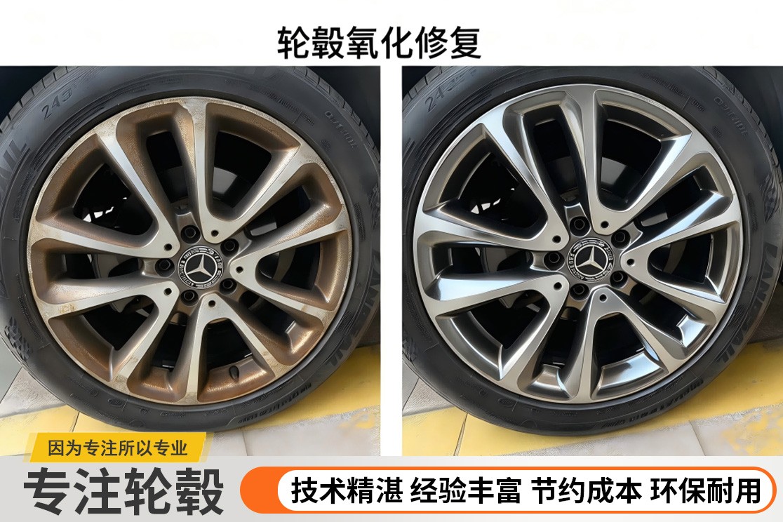 轮毂工艺展示