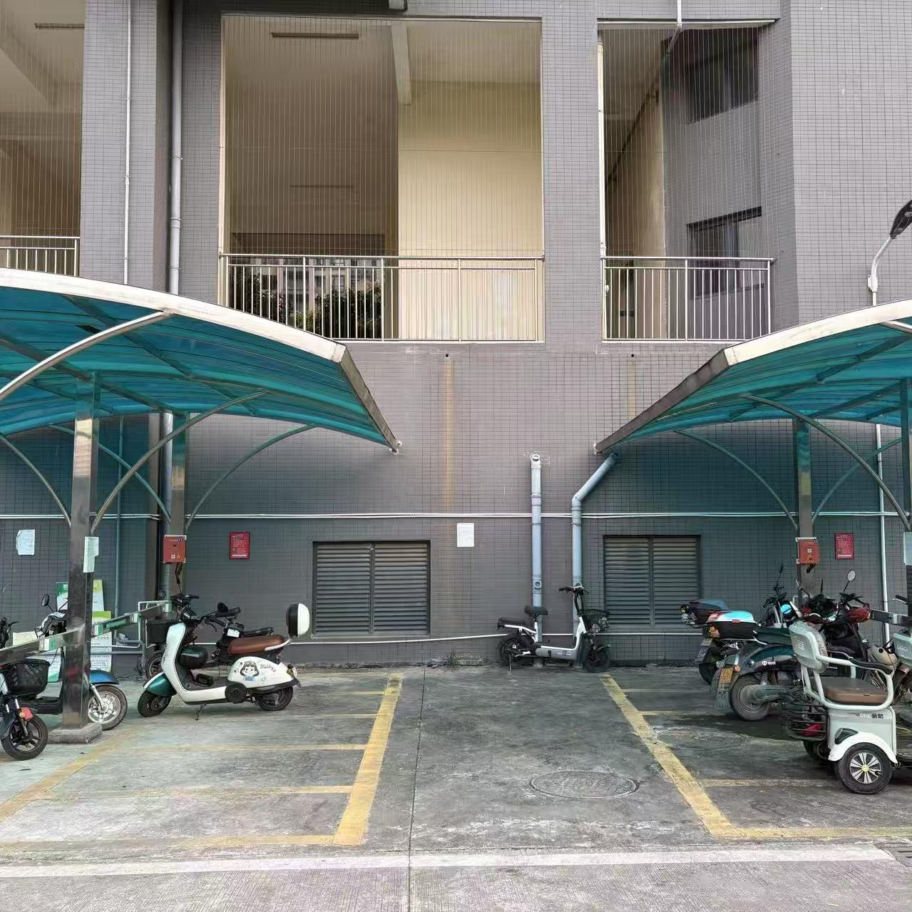 电动自行车智能充电设施实景