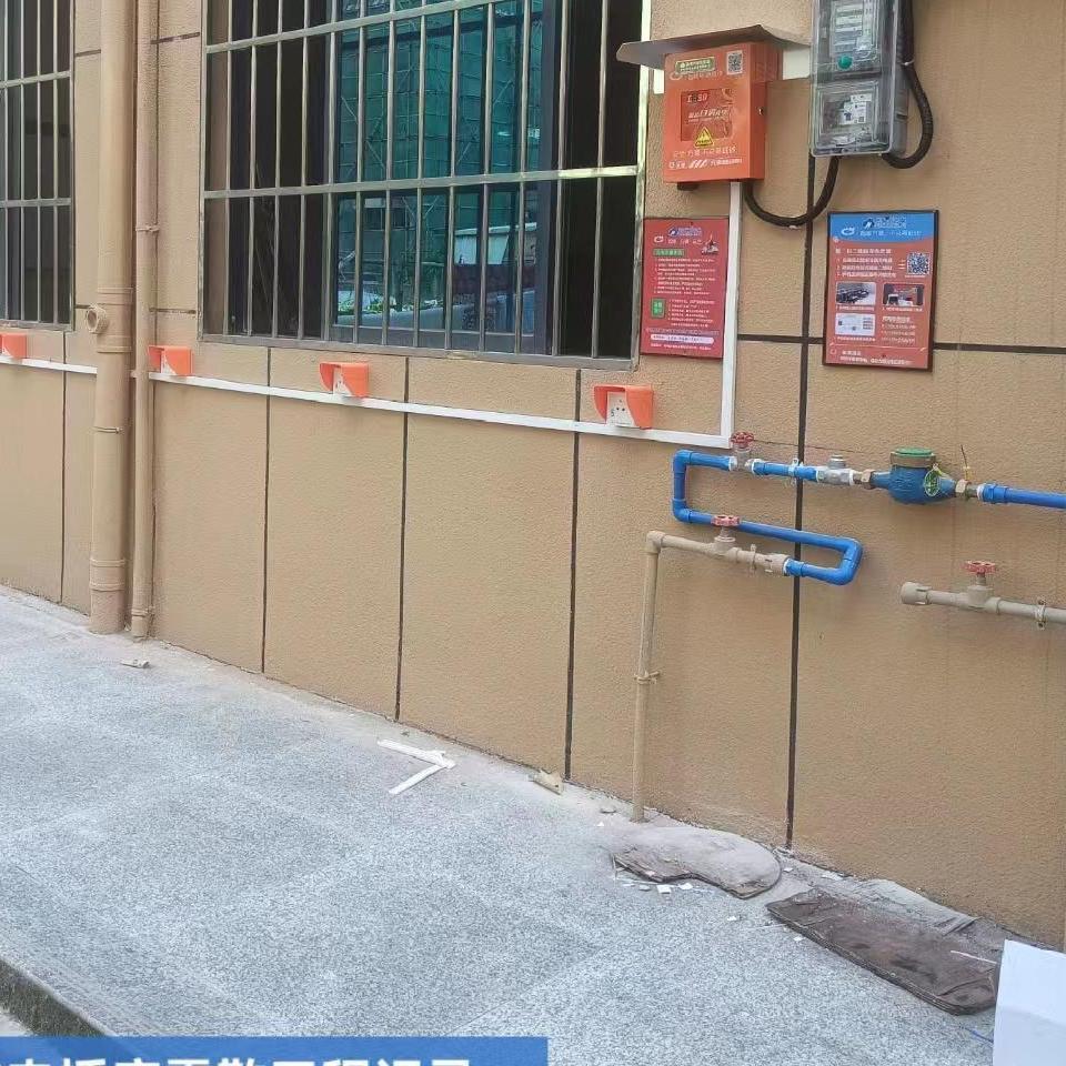 电动自行车智能充电车棚实景图