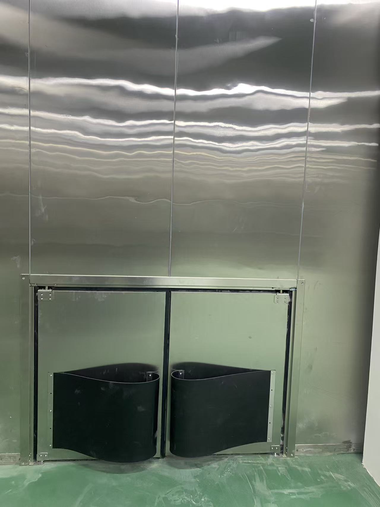 净化车间内部气流组织示意