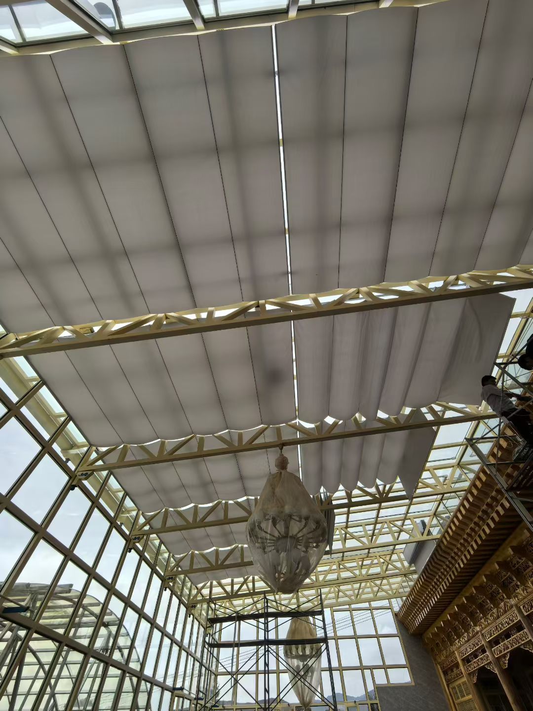 办公窗帘实景展厅
