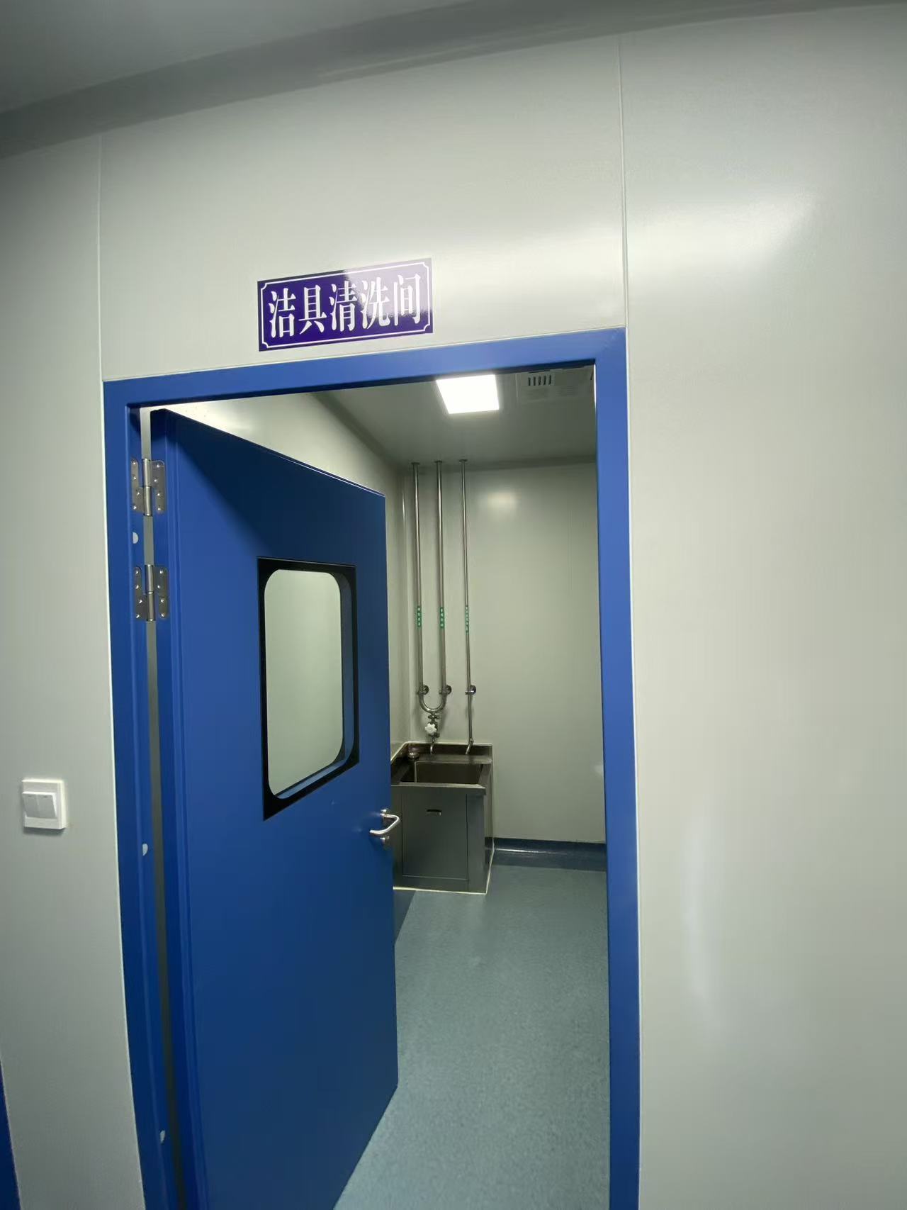 无尘厂房施工现场