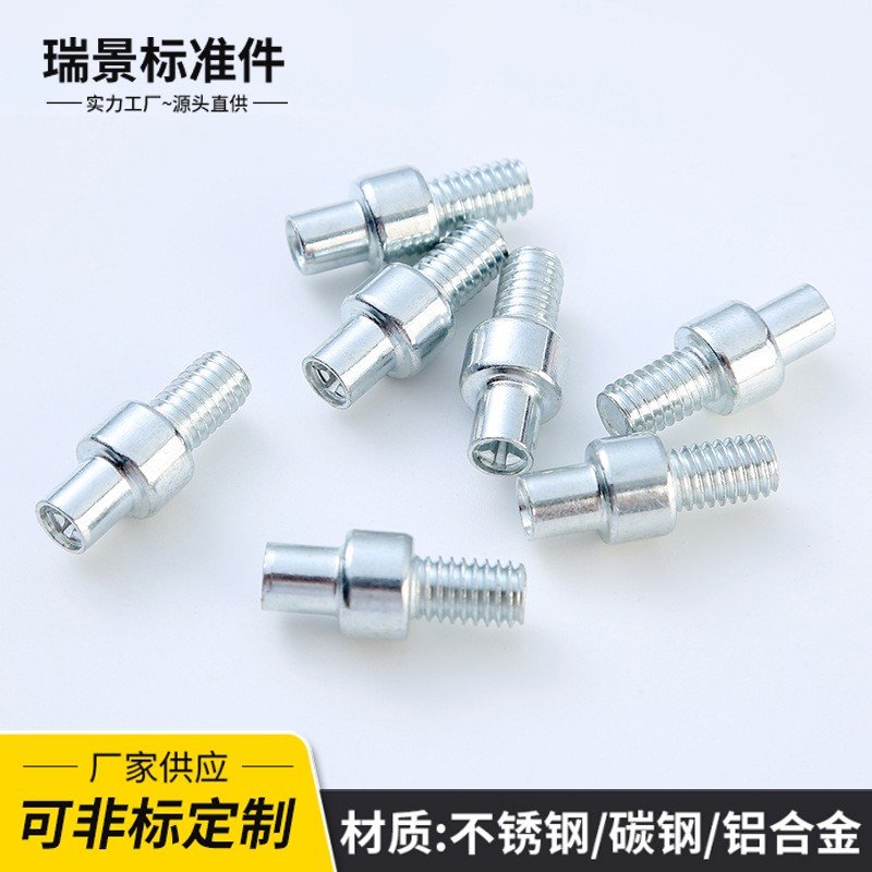 蝶形手拧螺丝螺母实物展示