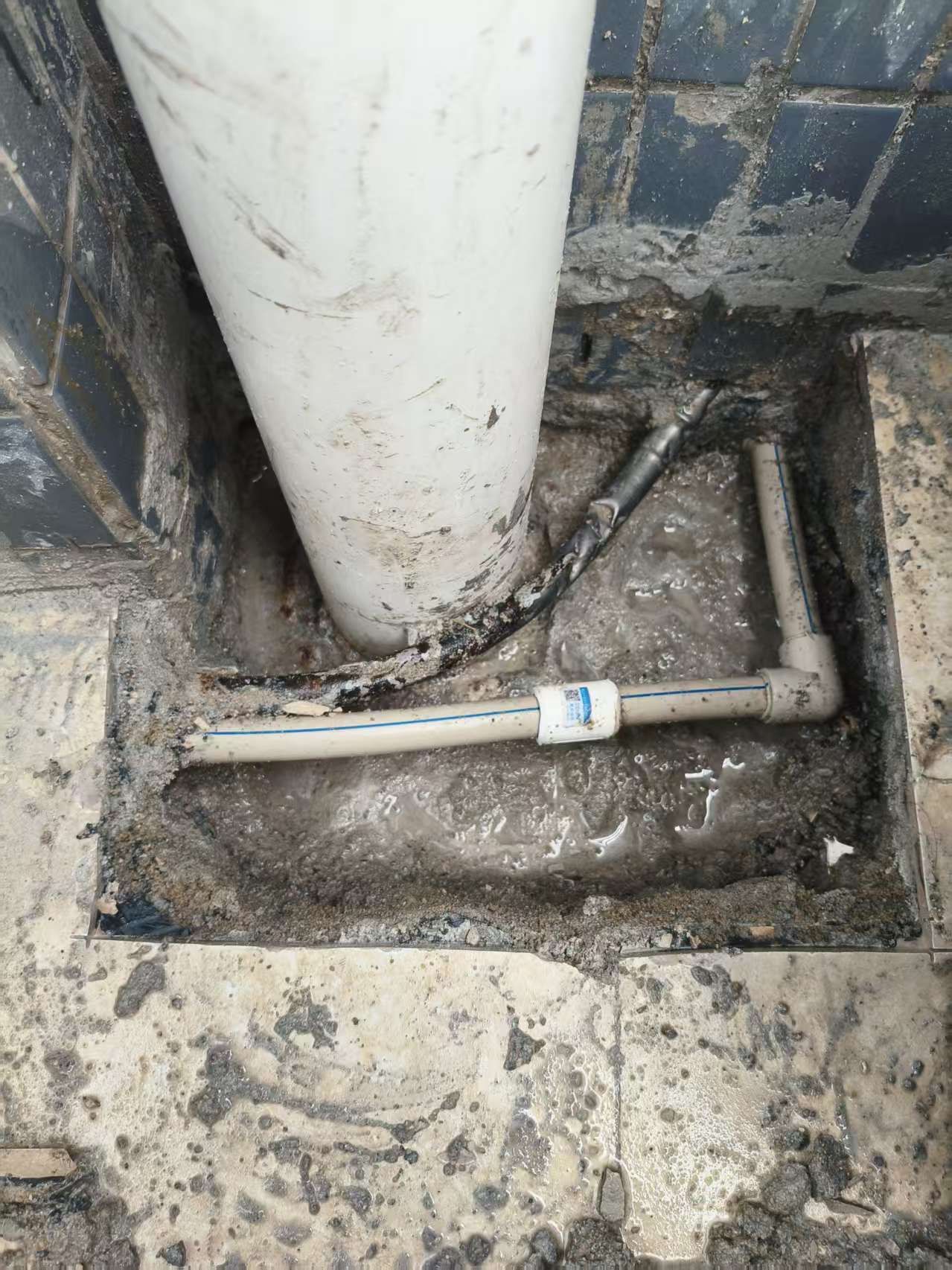 防水施工标准流程示意图