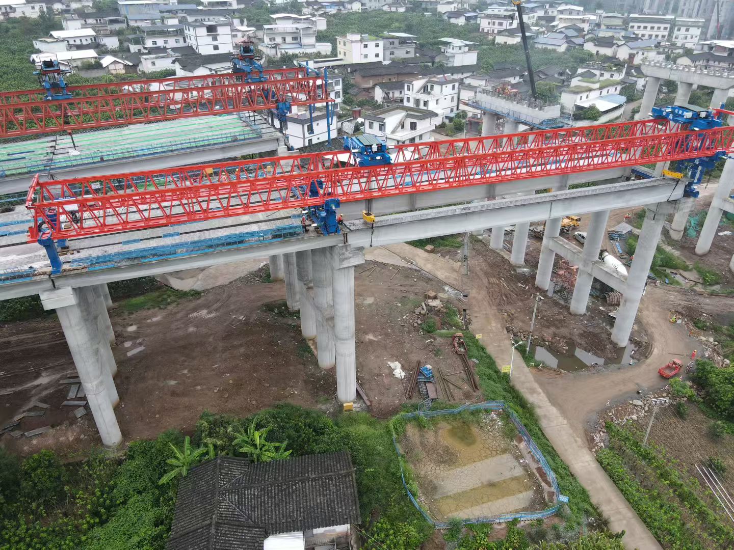 盘州铁路T粱架桥机