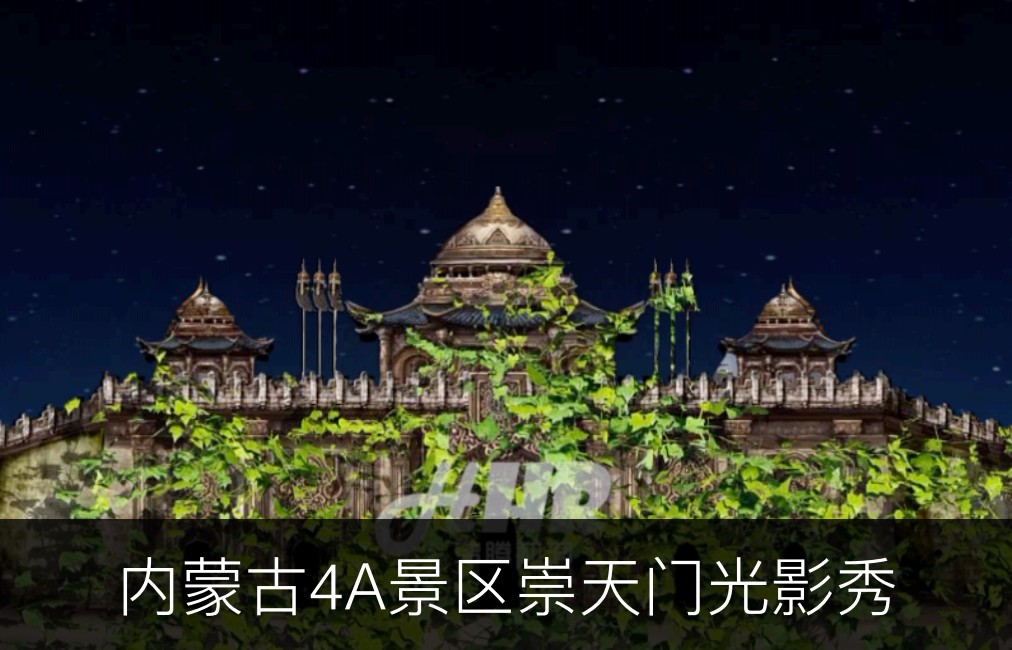 光影展演实景