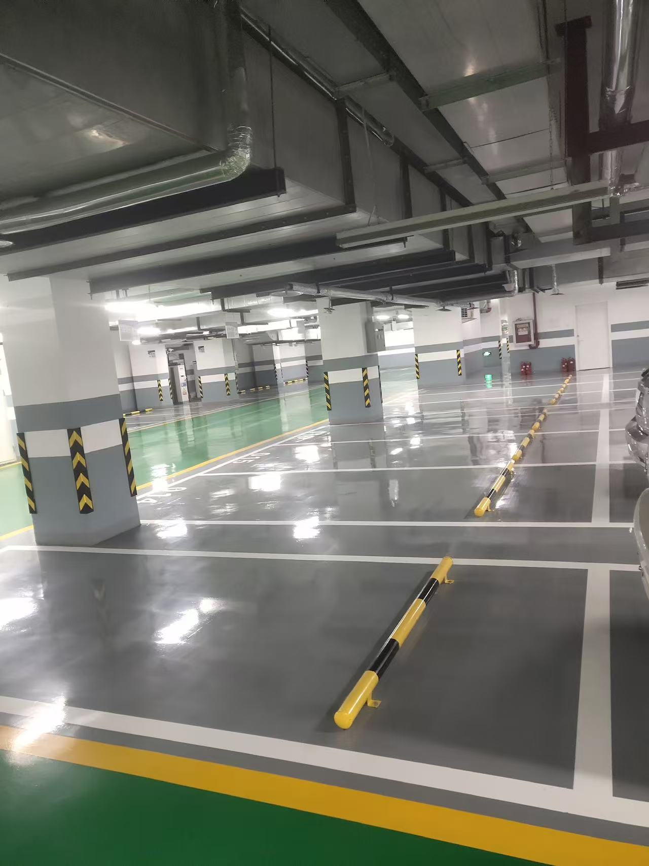 环氧超耐磨地坪施工实景