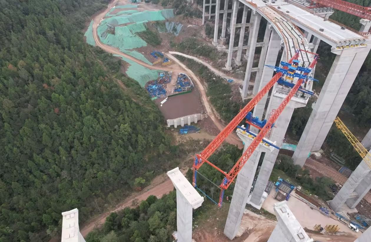 盘州铁路架梁龙门吊