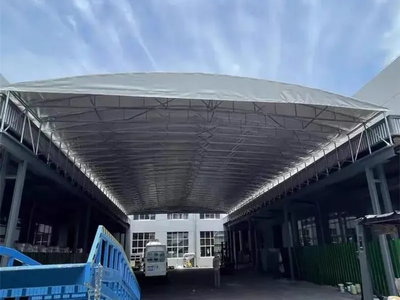 光伏停车棚结构示意