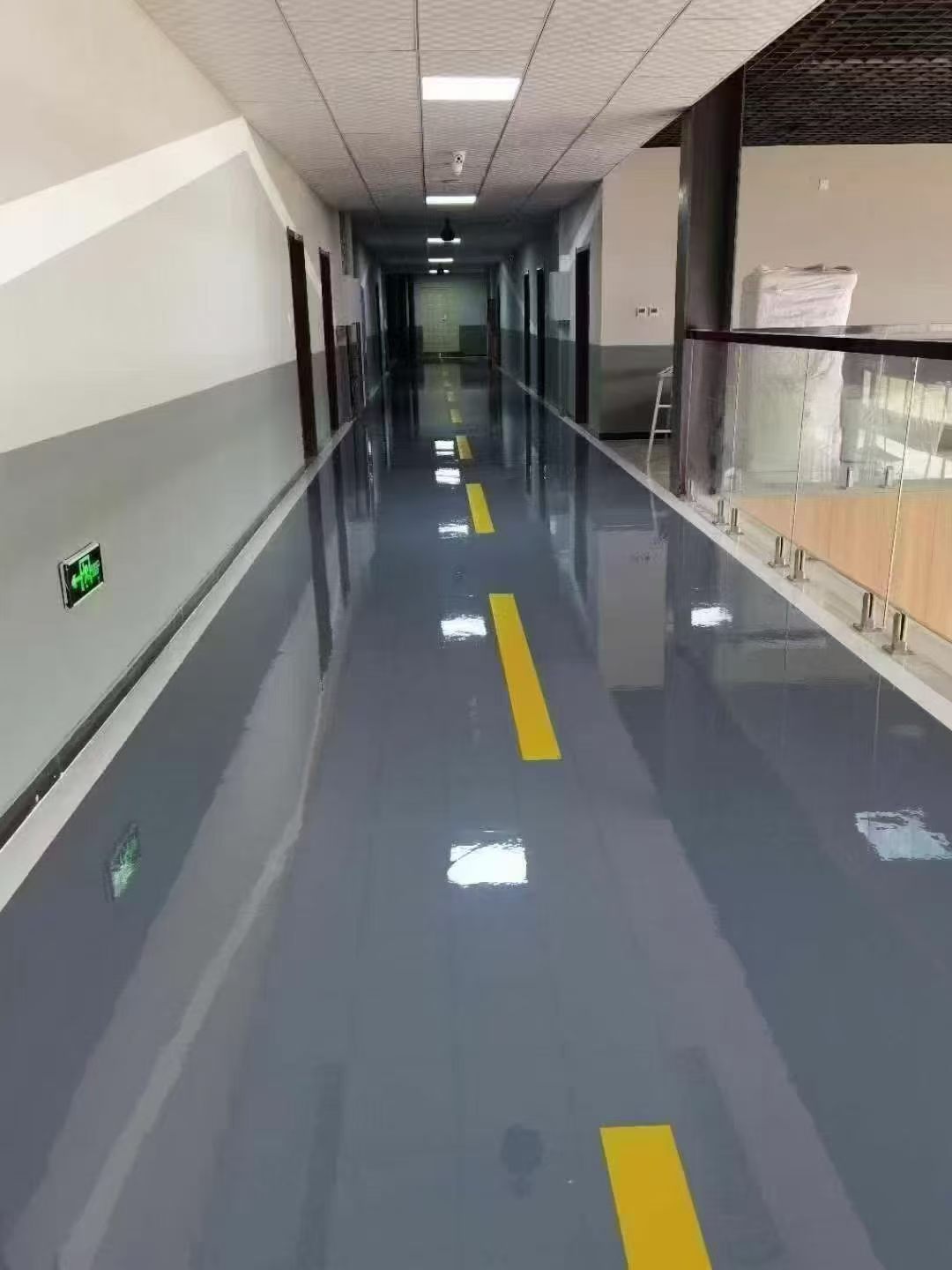 地坪施工现场