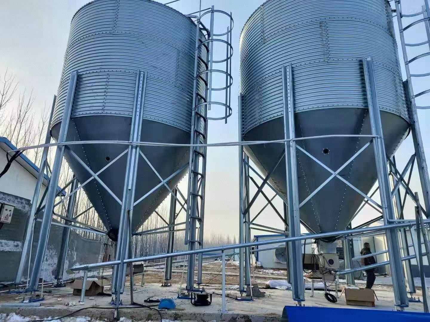 Industrial Air Cooler Installation