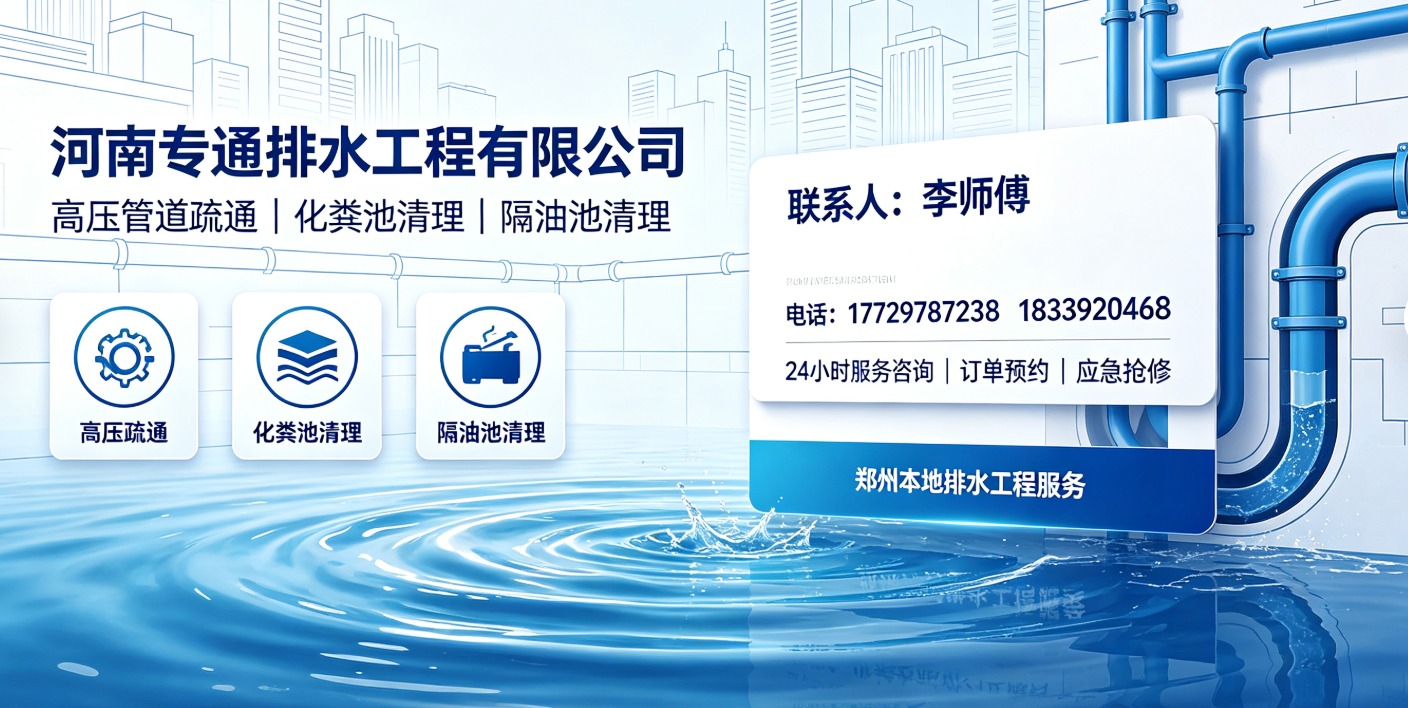 化粪池清理标准作业场景