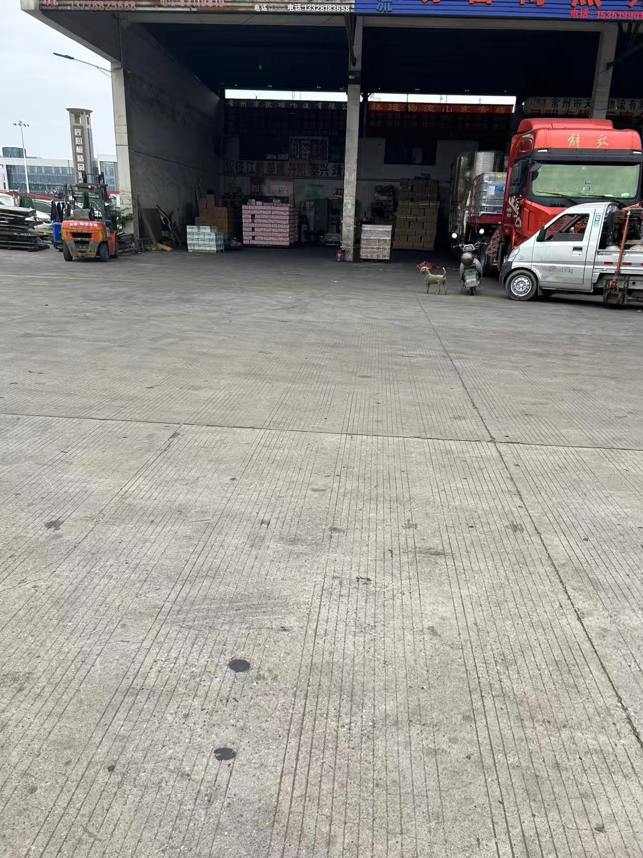 干线车辆夜间发车实录