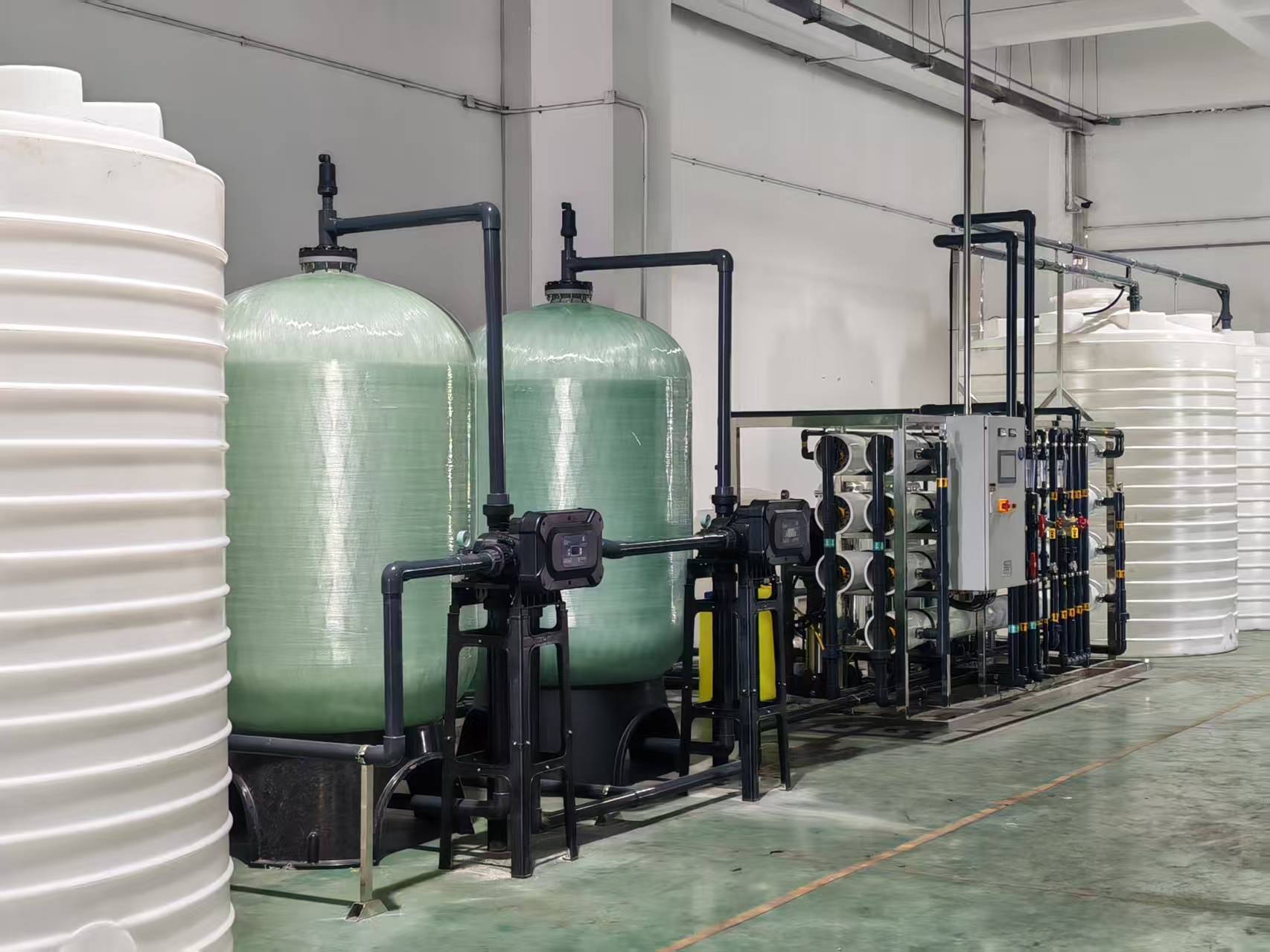 Factory Water Pipeline