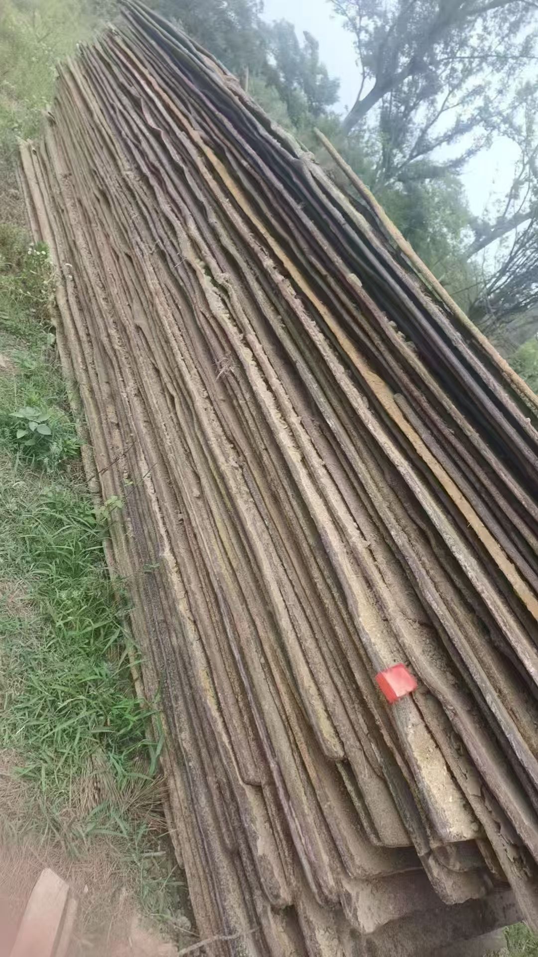 工程钢板铺设实景