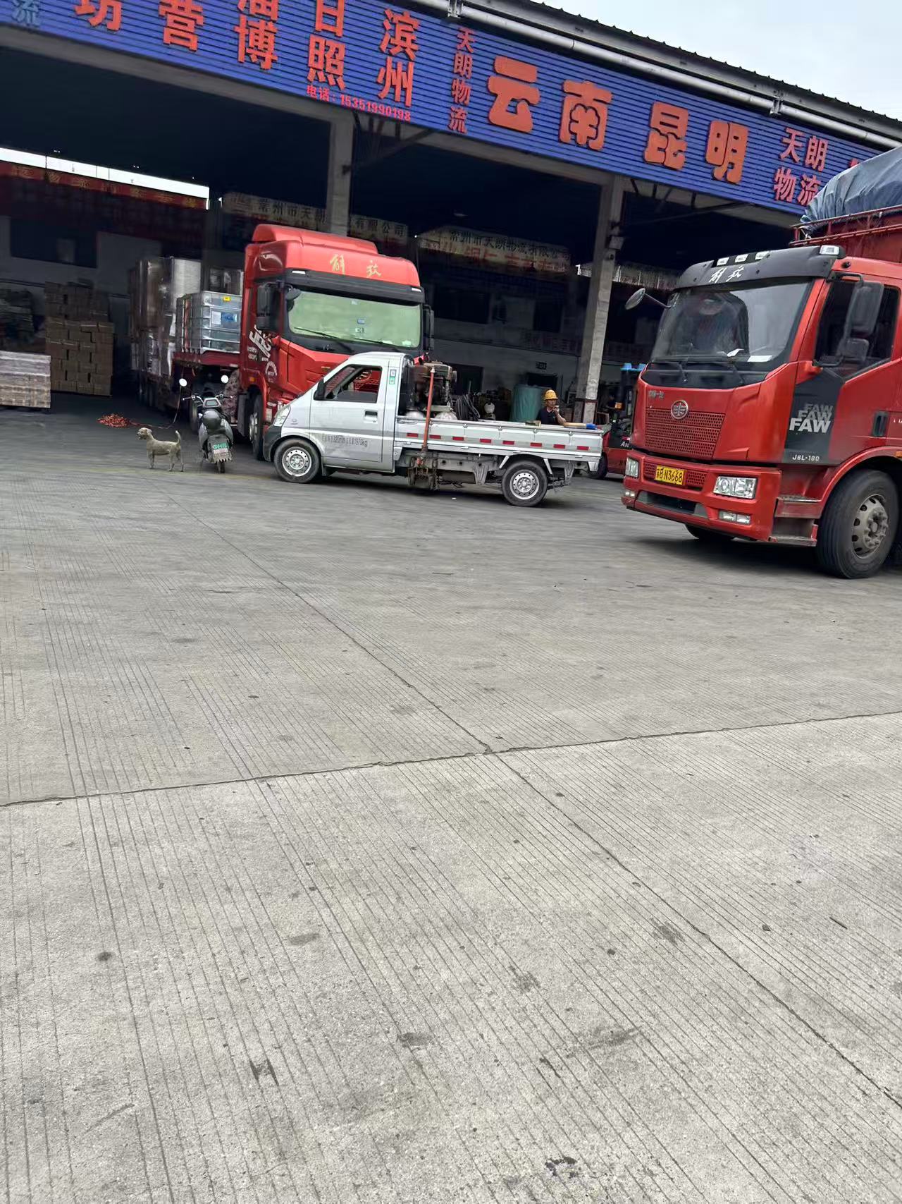 整车运输车队集结