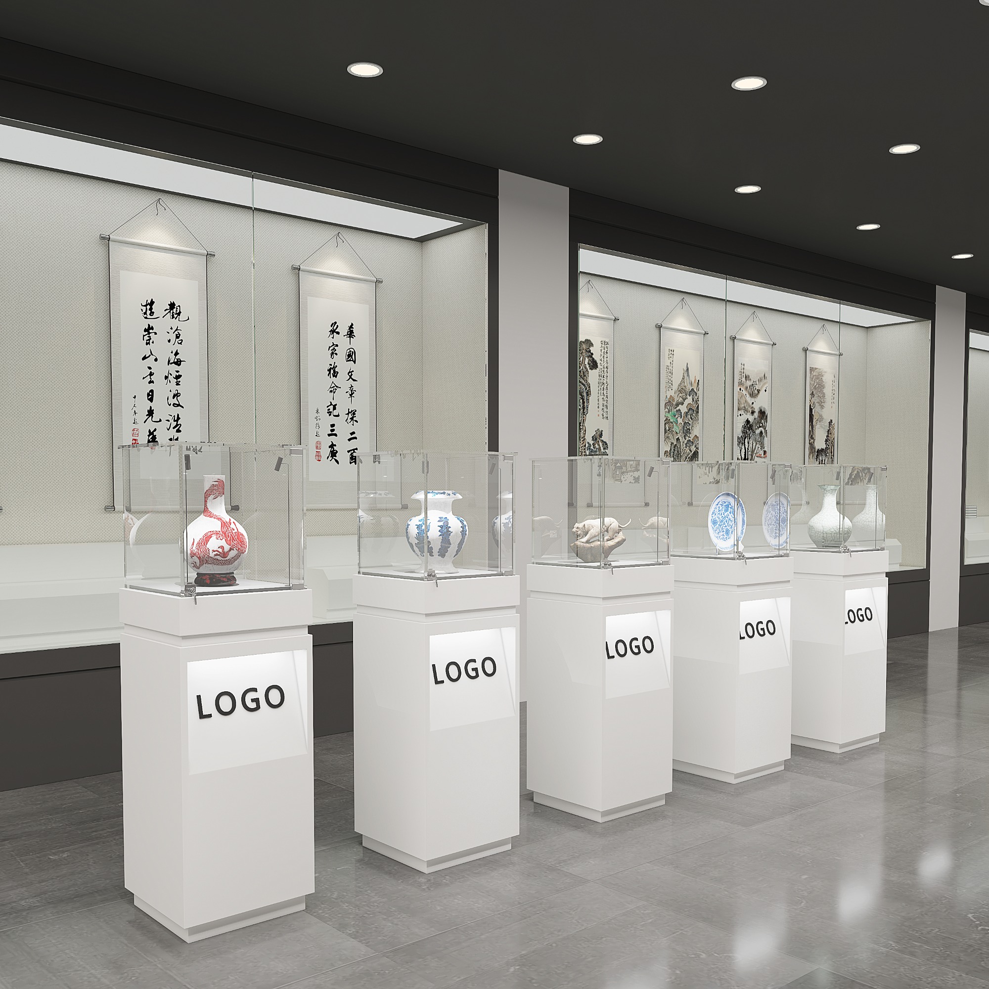 商用展示空间实景