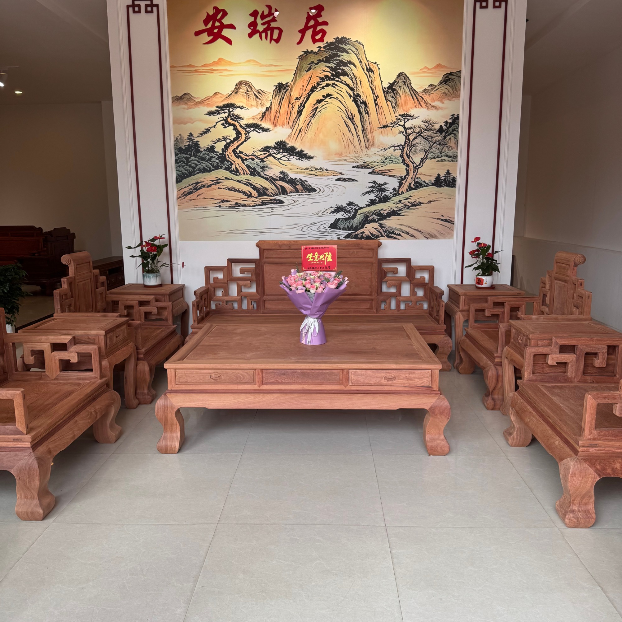 红木家具生产细节