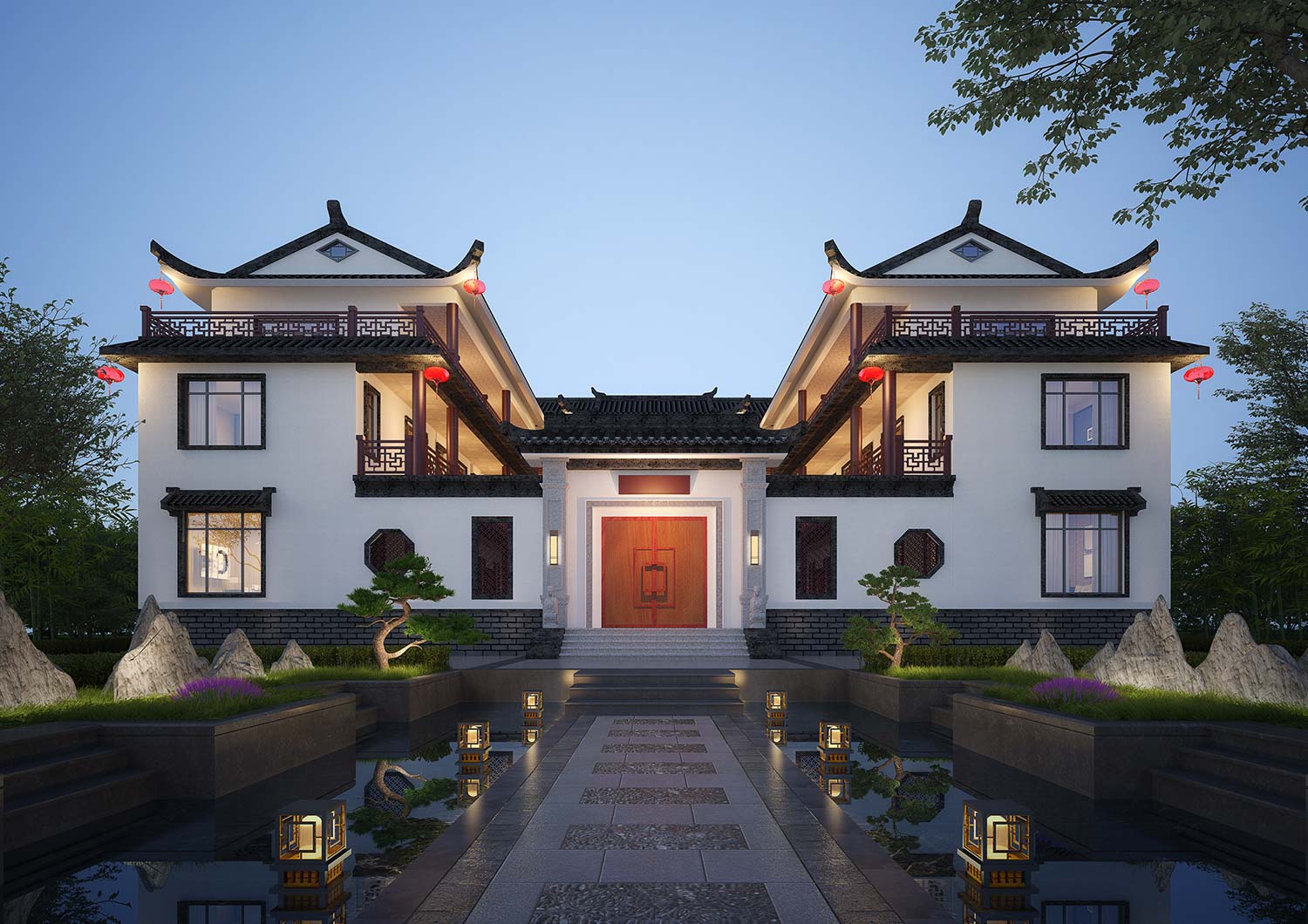 泸州乡村别墅效果图纸