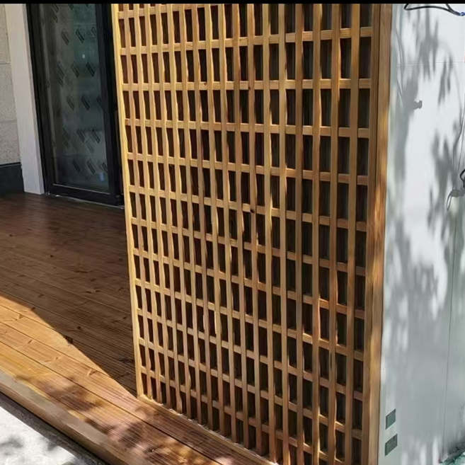 图片展示木质结构精细化加工工艺