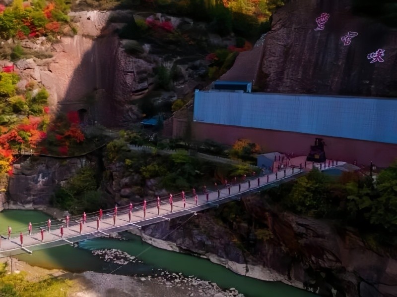 灵官峡嘉陵江水域实景