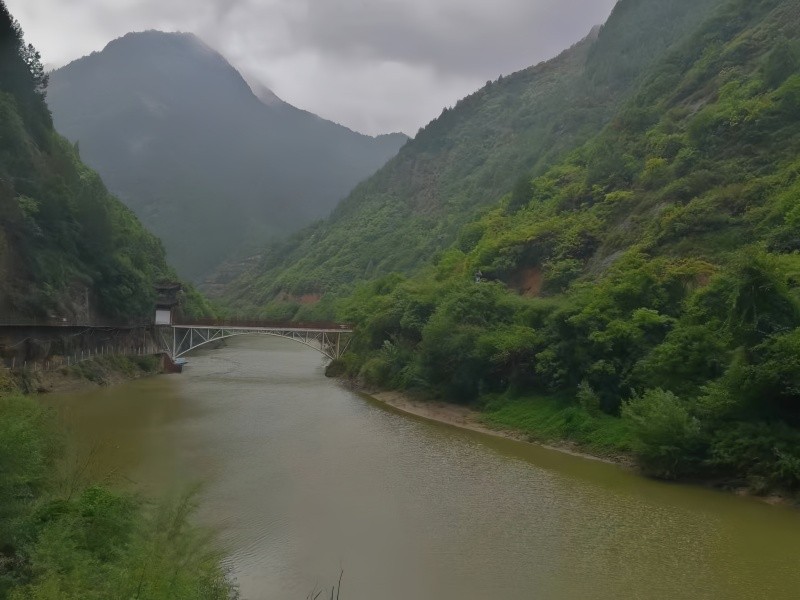 灵官峡景区风貌