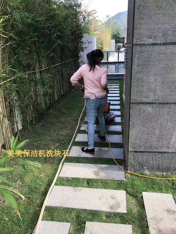 酒店美缝施工实景图