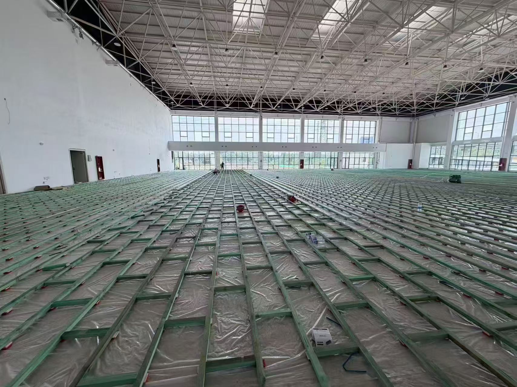 龙骨结构剖面展示